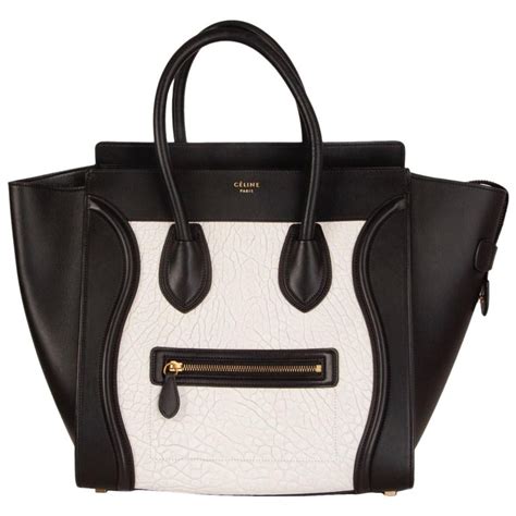 celine tote bag black and white|where to buy Celine bags.